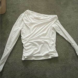 White Off-Shoulder Top